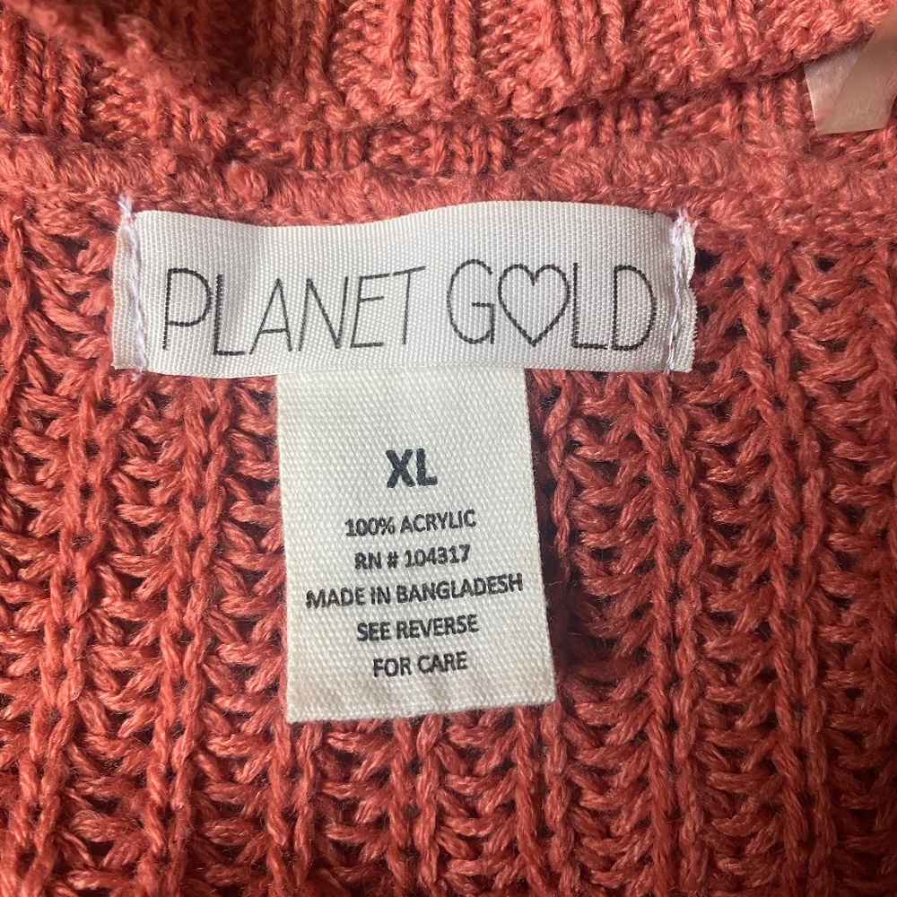 Burnt Orange Sweater